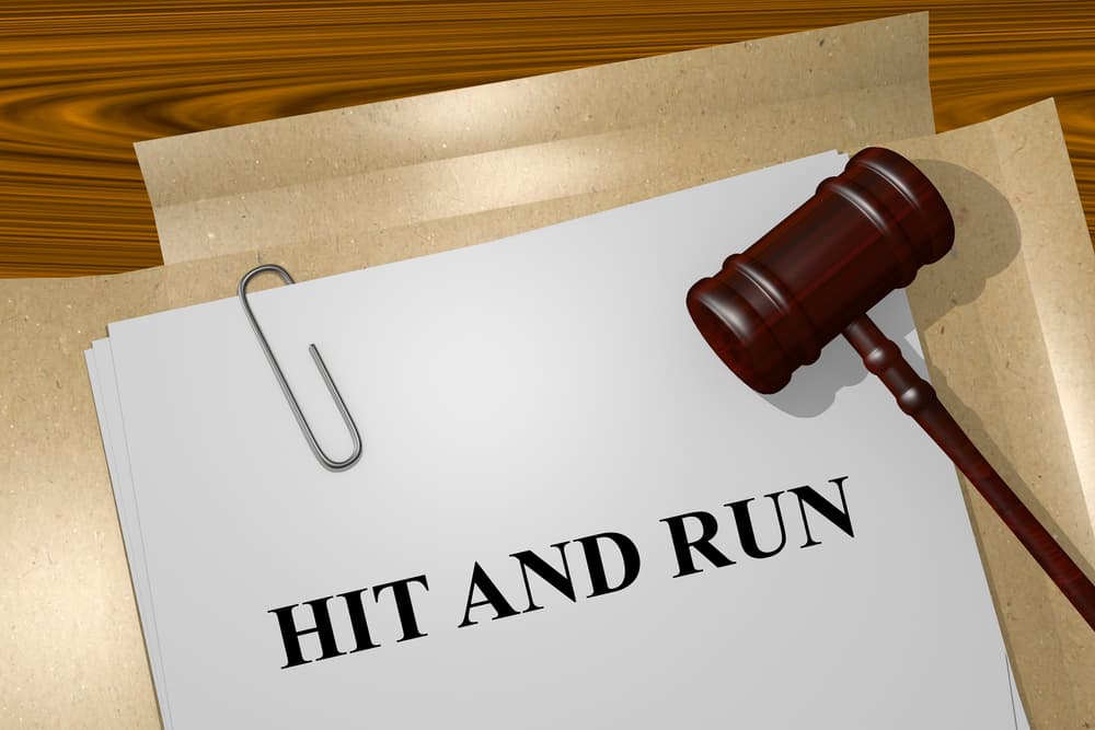 Render illustration of Hit and Run Title On Legal Documents