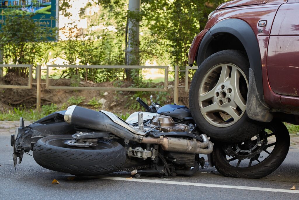 Car Motorcycle Accident